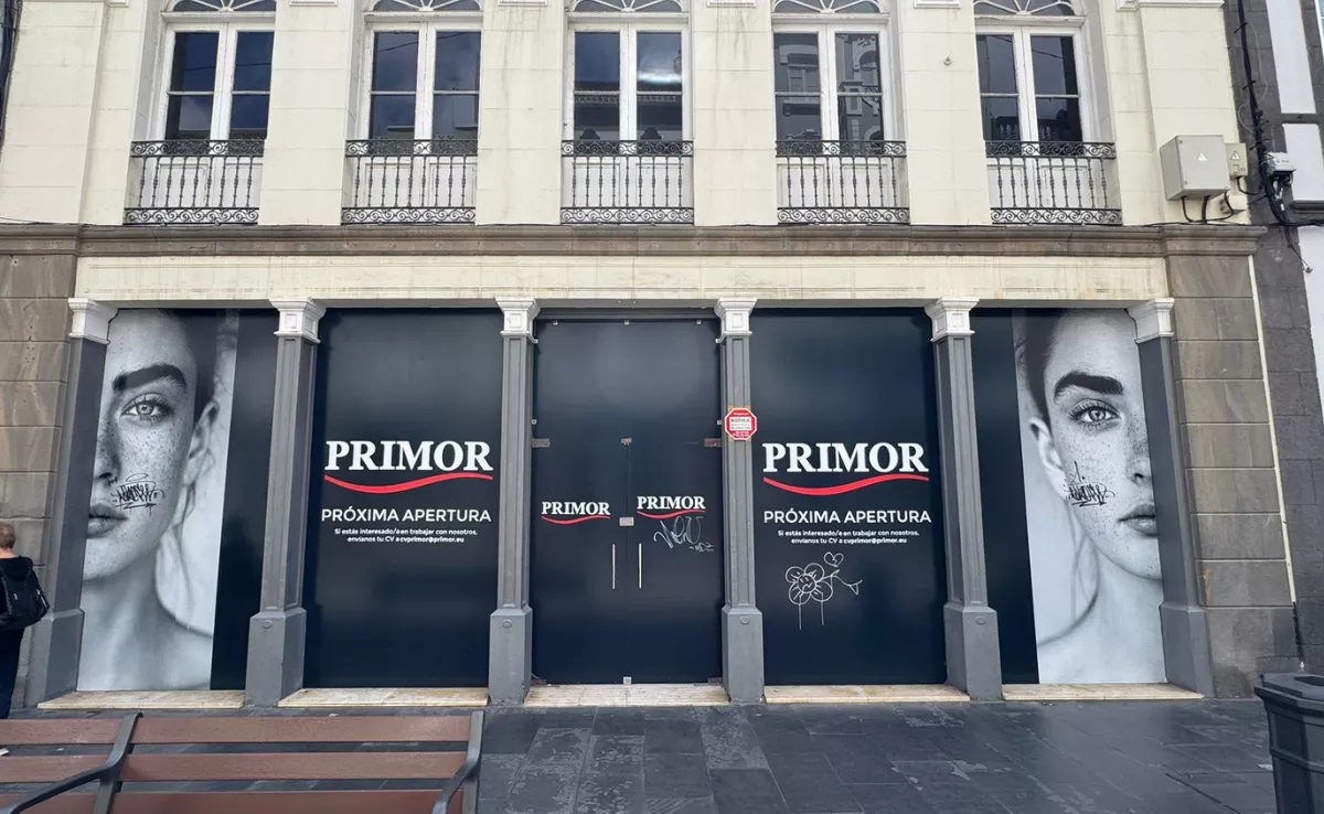 Imagen del nuevo Primor en la calle Triana de Las Palmas de Gran Canaria  AH