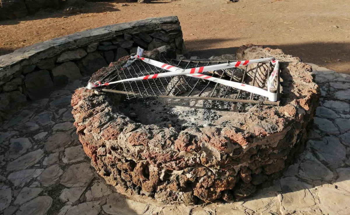 Prohibición de fuego en áreas recreativas / CABILDO DE TENERIFE