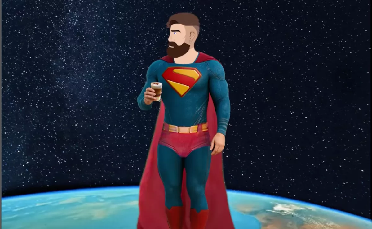 Viñeta de Superman de El Típico de Tenerife / EL TÍPICO DE TENERIFE