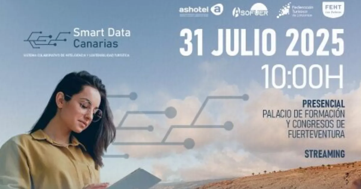 Imagen del cartel Smart Data Canarias / CEDIDA