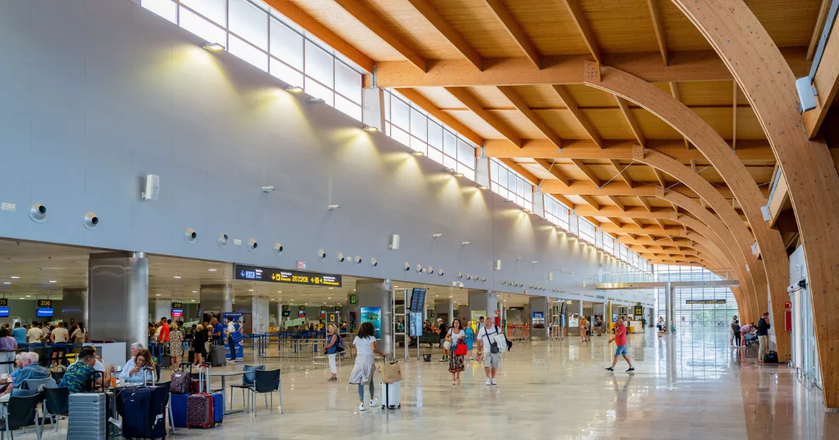 Imagen del Aeropuerto de Tenerife Sur / AENA