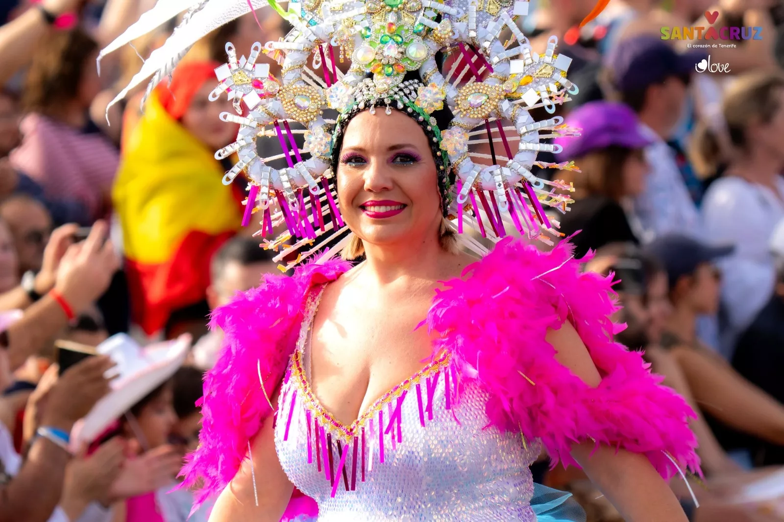 Texenery Moreno en el Carnaval de Santa Cruz de Tenerife. / CARNAVAL DE SANTA CRUZ DE TENERIFE