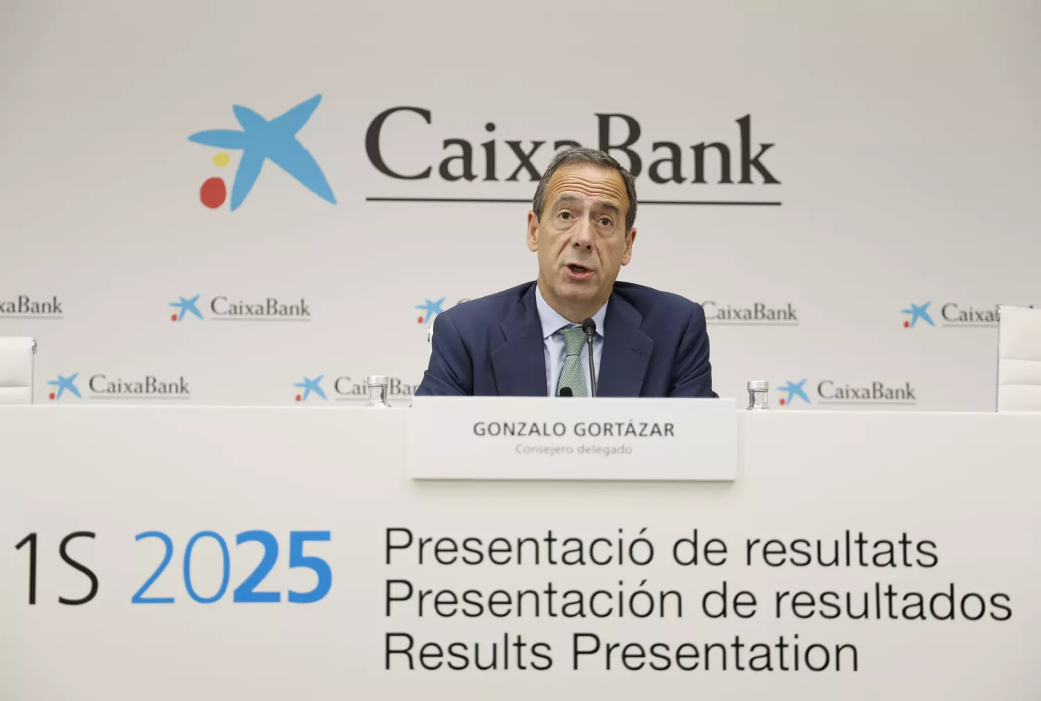 Gonzalo Gortázar, consejero delegado CaixaBank. / CAIXABANK 