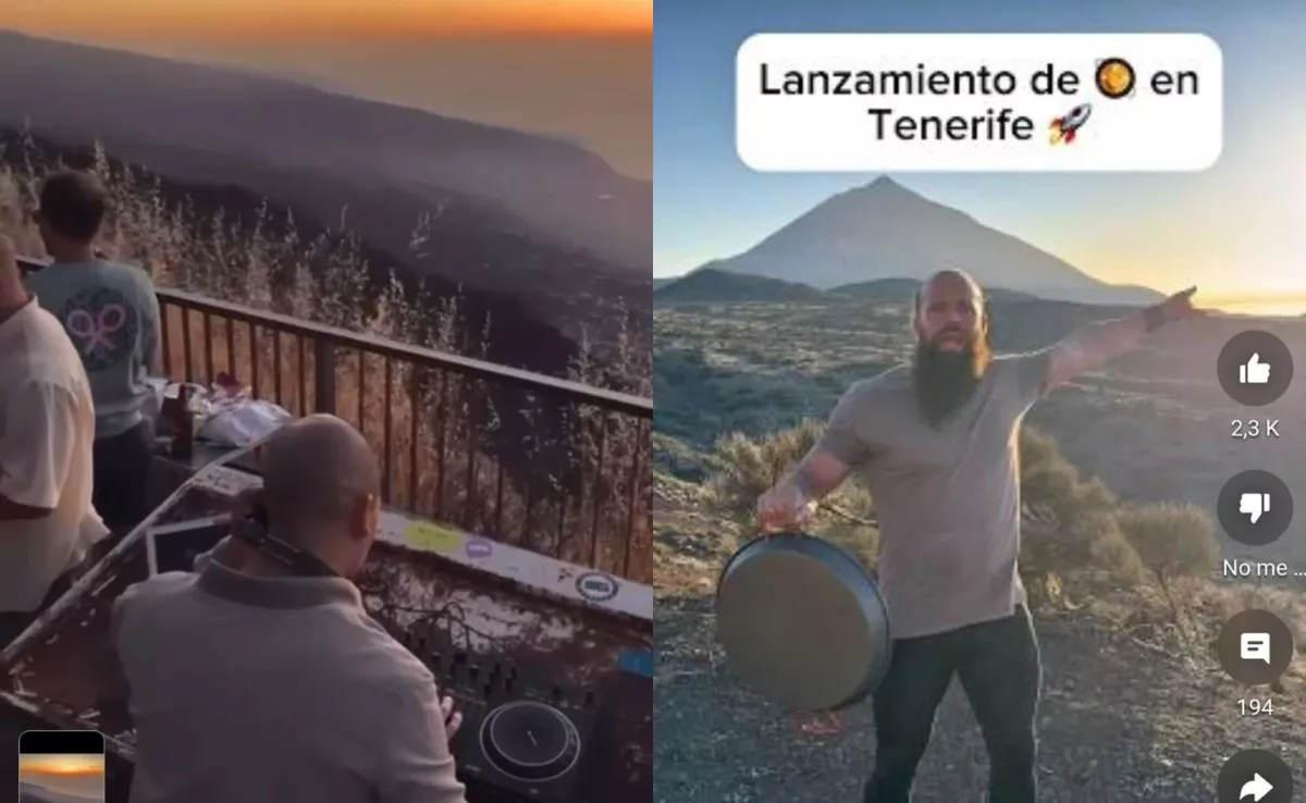 Vídeos en la Corona Forestal y en el Parque Nacional del Teide en Tenerife que han indignado a la sociedad y ecologistas. / MONTAJE AH