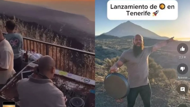 Vídeos en la Corona Forestal y en el Parque Nacional del Teide en Tenerife que han indignado a la sociedad y ecologistas. / MONTAJE AH Vídeos en la Corona Forestal y en el Parque Nacional del Teide en Tenerife que han indignado a la sociedad y ecologistas. / MONTAJE AH