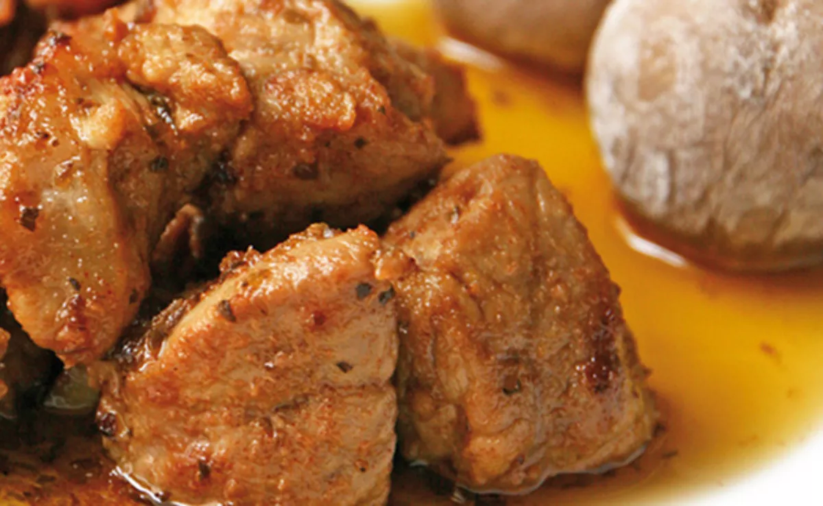 Imagen de un plato de carne fiesta / GASTROCANARIAS