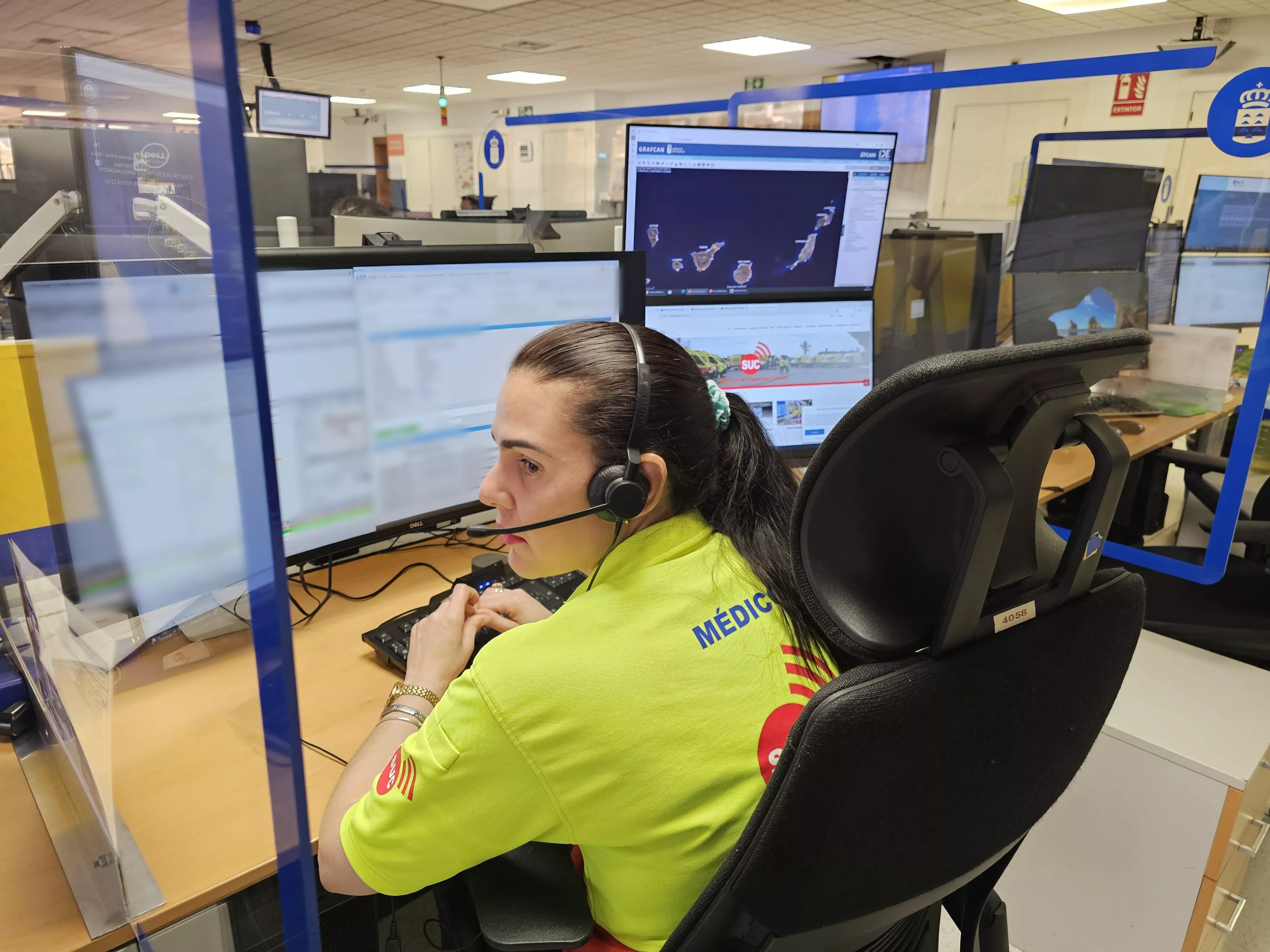 Personal de Emergencias del Gobierno de Canarias./ 112 CANARIAS