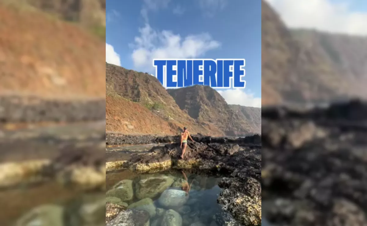Captura del TikTok que critica la situación actual de la isla de Tenerife / AH