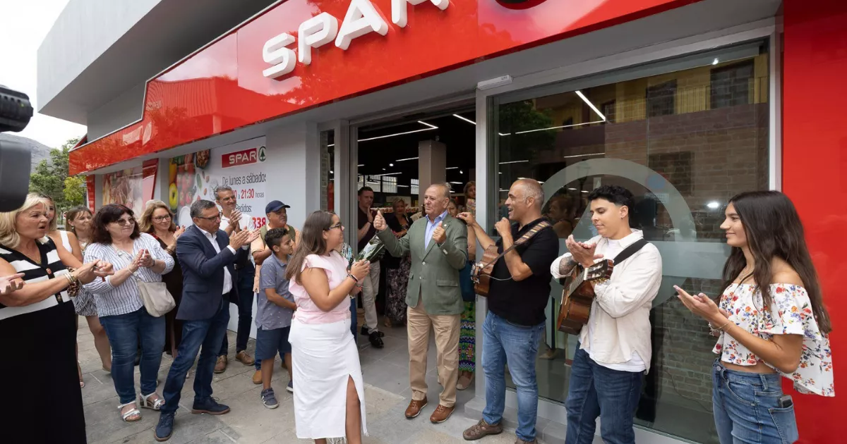 Imagen de la reapertura del SPAR en Valsequillo / SPAR