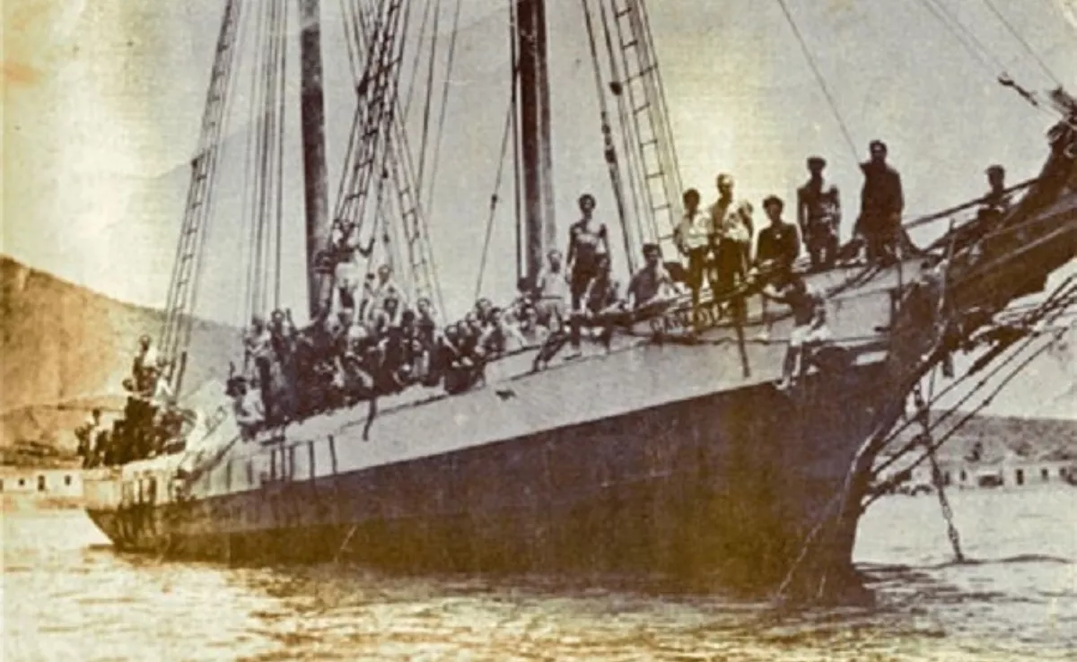 Viaje del Telémaco a su llegada a puerto|SANTACRUZDETENERIFEMIPUERTO