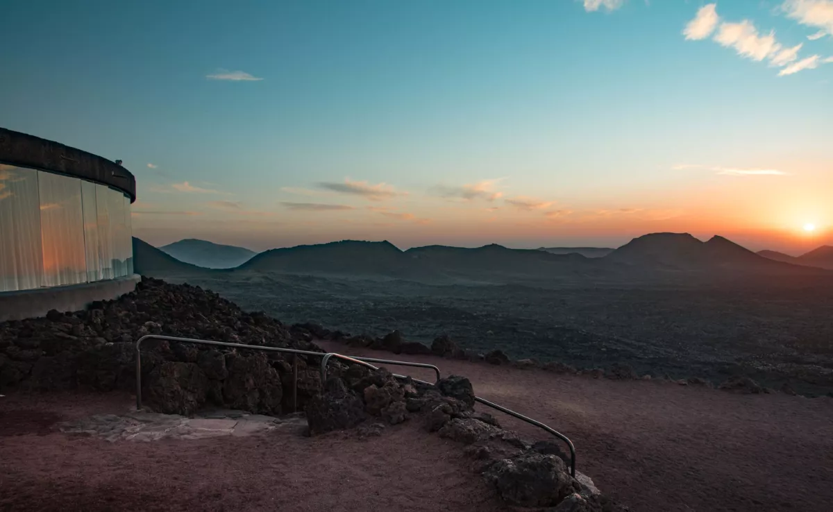Imagen de el restaurante El Diablo, en Lanzarote / TURISMO DE LANZAROTE