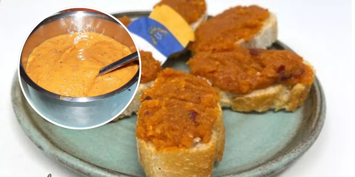 Imagen de pan con almogrote / MONTAJE AH 