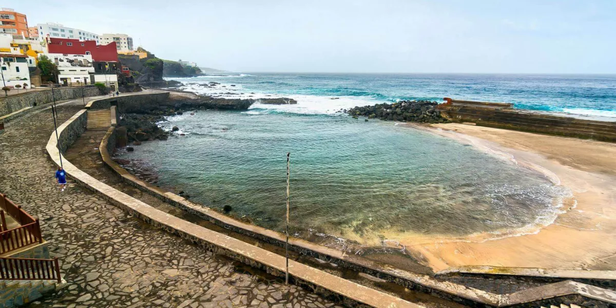 Imagen de las piscinas de Bajamar, en Tenerife / HOLA ISLAS CANARIAS