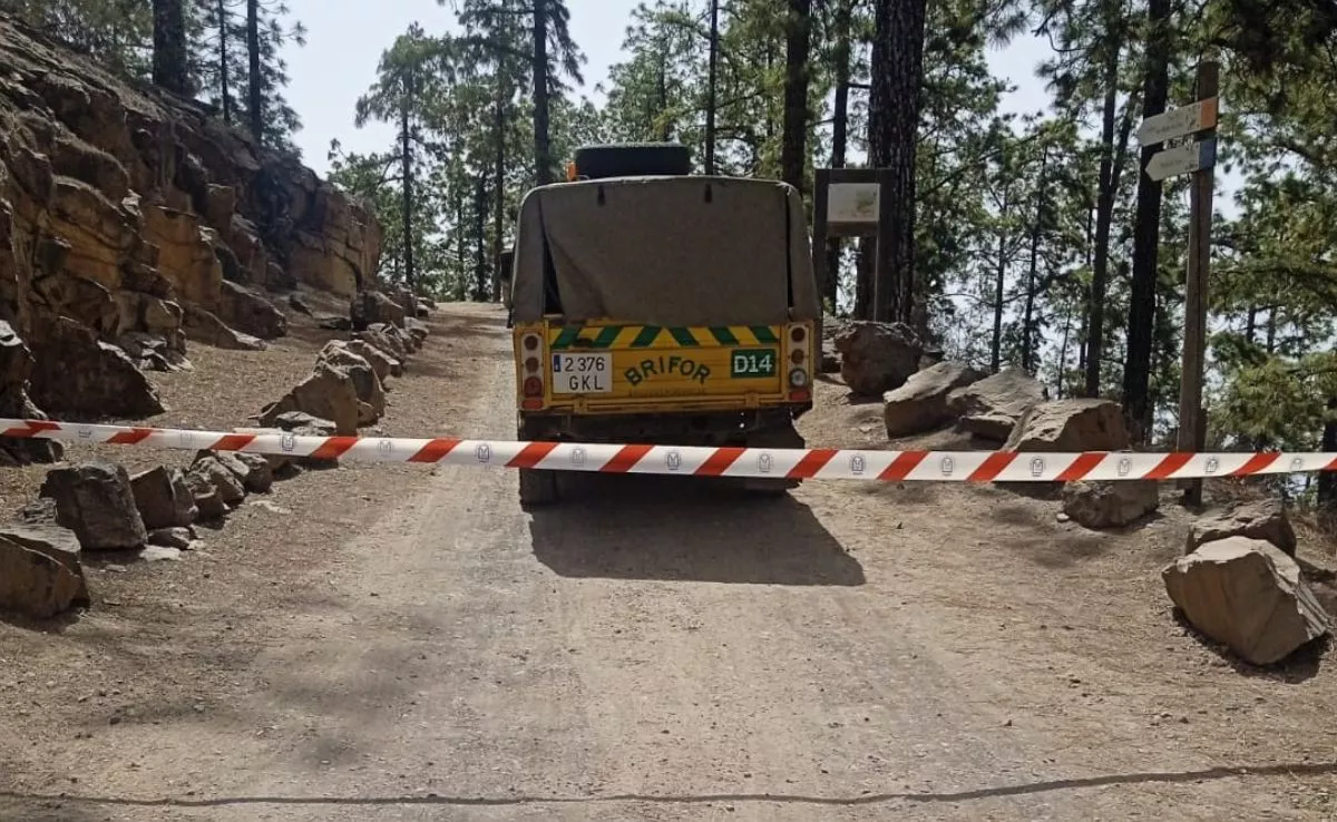 Corte de accesos al monte por altas temperaturas|CEDIDA