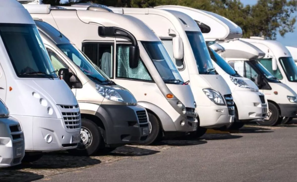 Parking de caravanas. /Archivo