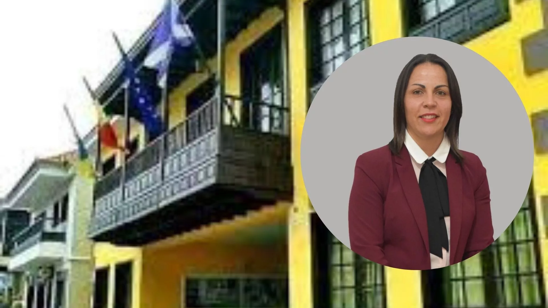 Esther Morales, alcaldesa de El Tanque|MONTAJEAH