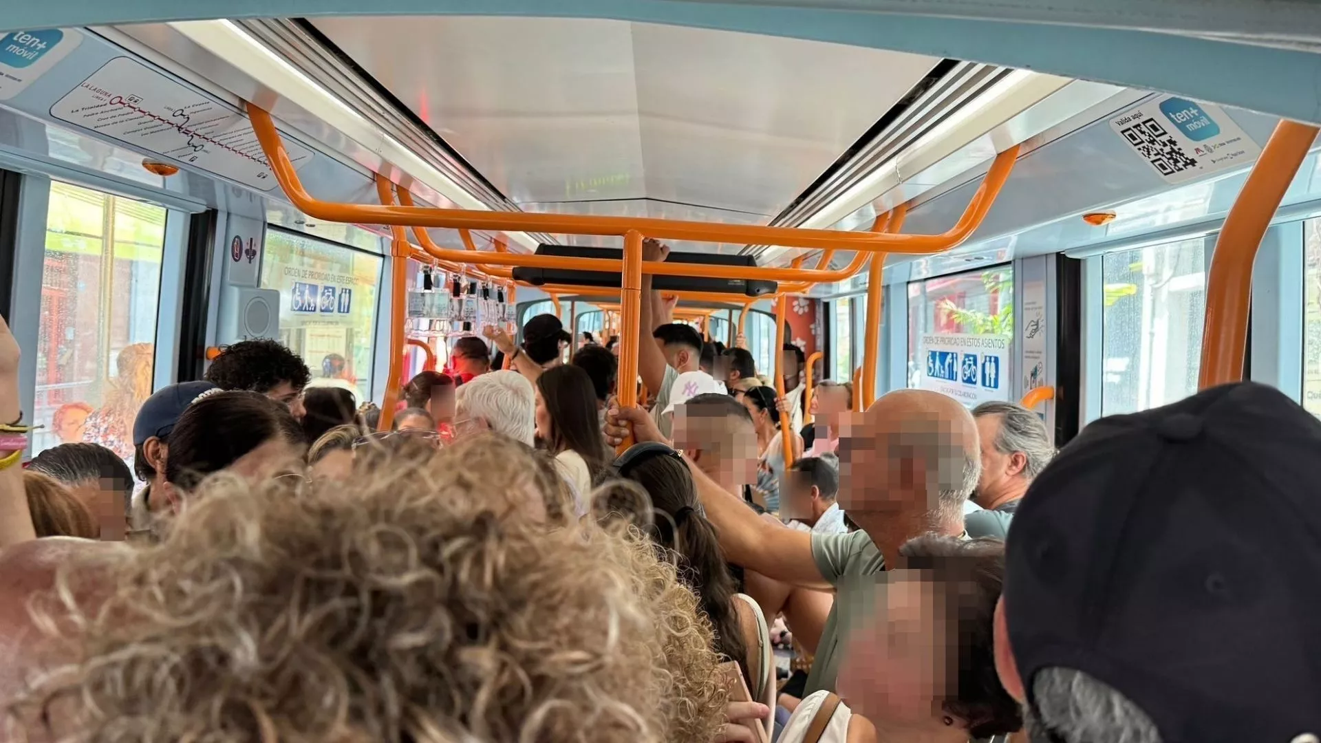 Tranvía de Tenerife en verano|REDESSOCIALES