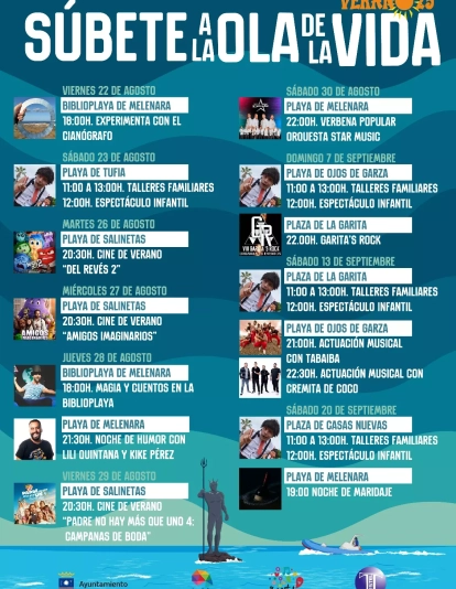 NP Telde abre sus puertas al verano con una programación cultural y de ocio para todos los públicos en las playas de su litoral(1)