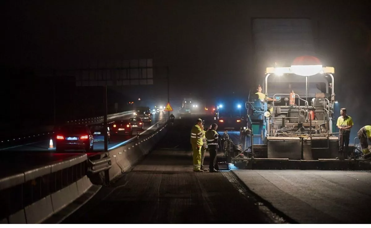 Cortes nocturnos en la TF-1 por obras entre El Porís y Tajao