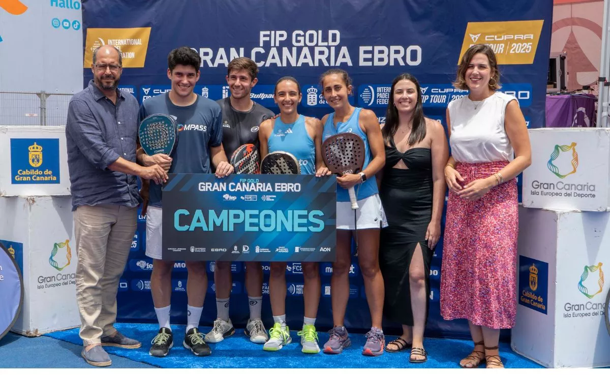 Castelló-Rufo y Jiménez-Sánchez se coronan en el FIP Gold Gran Canaria 2025