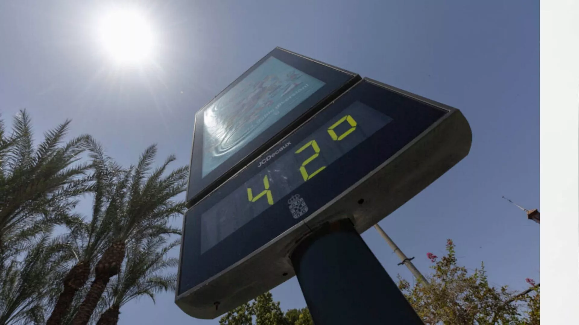 Termómetro marcando altas temperaturas|RTVE