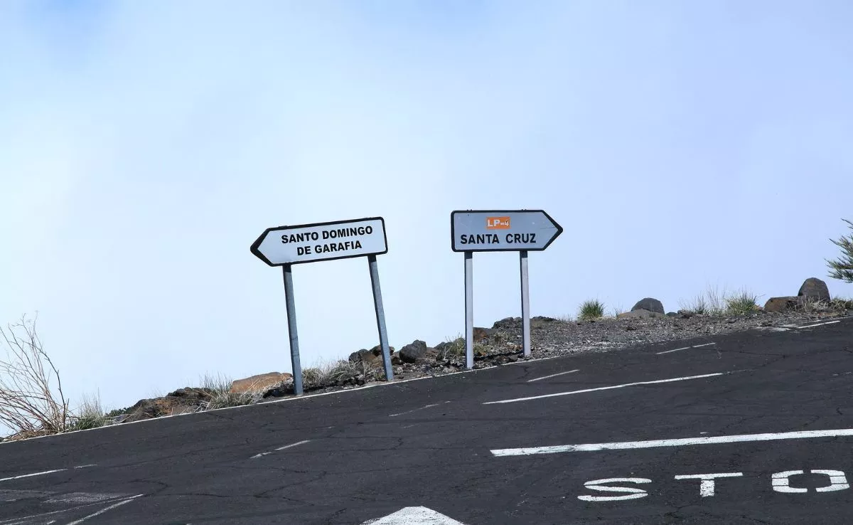  Señales de tráfico en La Palma. /Wikimedia