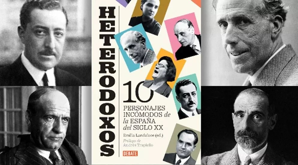 Besteiro, Ortega y Gasset, Cambó y Sánchez-Román, en la obra 'Heterodoxos' | SERVIMEDIA - DEBATE