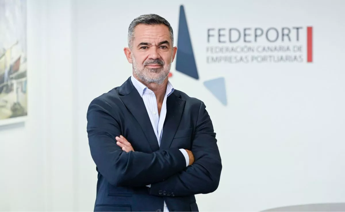  José Socas, presidente de Fedeport, patronal regional en los puertos de Santa  Cruz y de Las Palmas. / AH