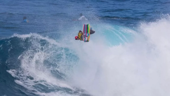 Imagen de un participante en el Frontón King de GáldarAH Imagen de un participante en el Frontón King de GáldarAH