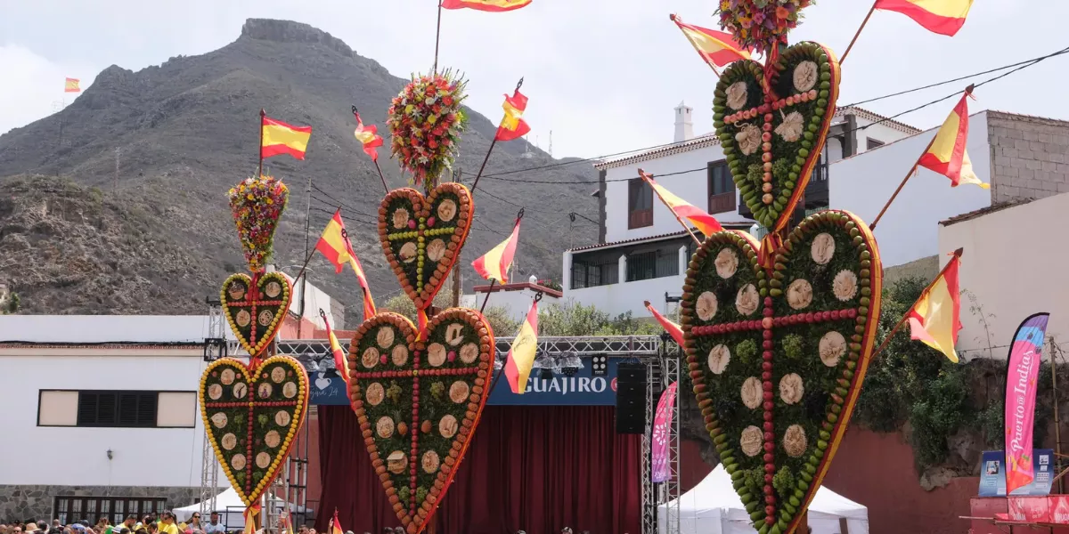 Dia de los Corazones en La Tejina en 2024 / EFE