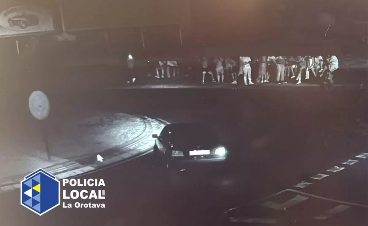 Policía Local denuncia a varios conductores por conducción temeraria en el Polígono San Jerónimo. /Redes