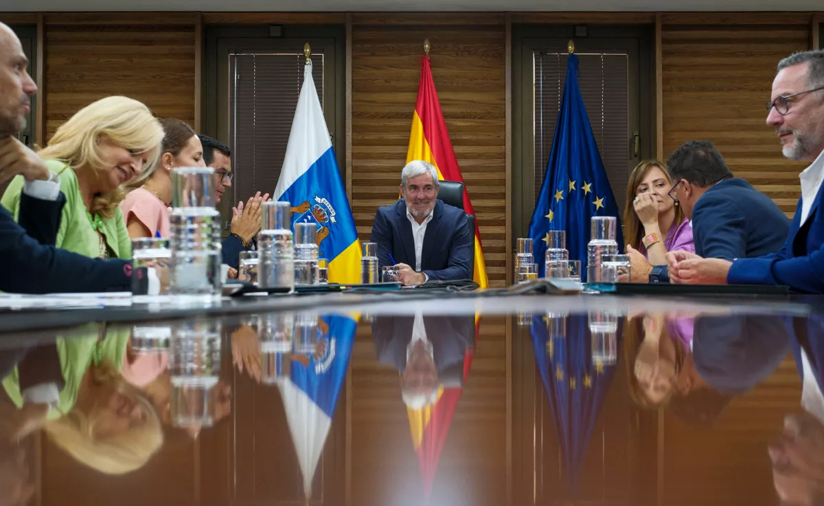 Imagen del Consejo de Gobierno de este lunes / EFE - ÁNGEL MEDINA G.