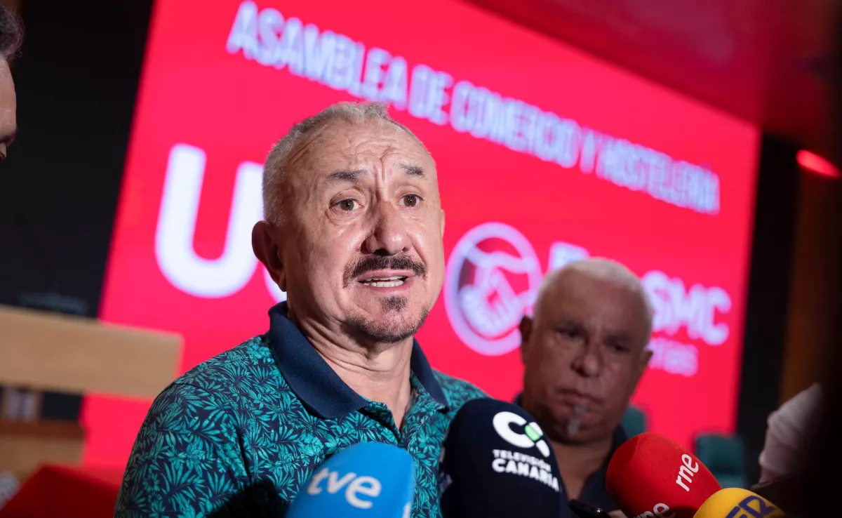 El secretario general de UGT, Pepe Álvarez / EFE - MIGUEL BARRETO
