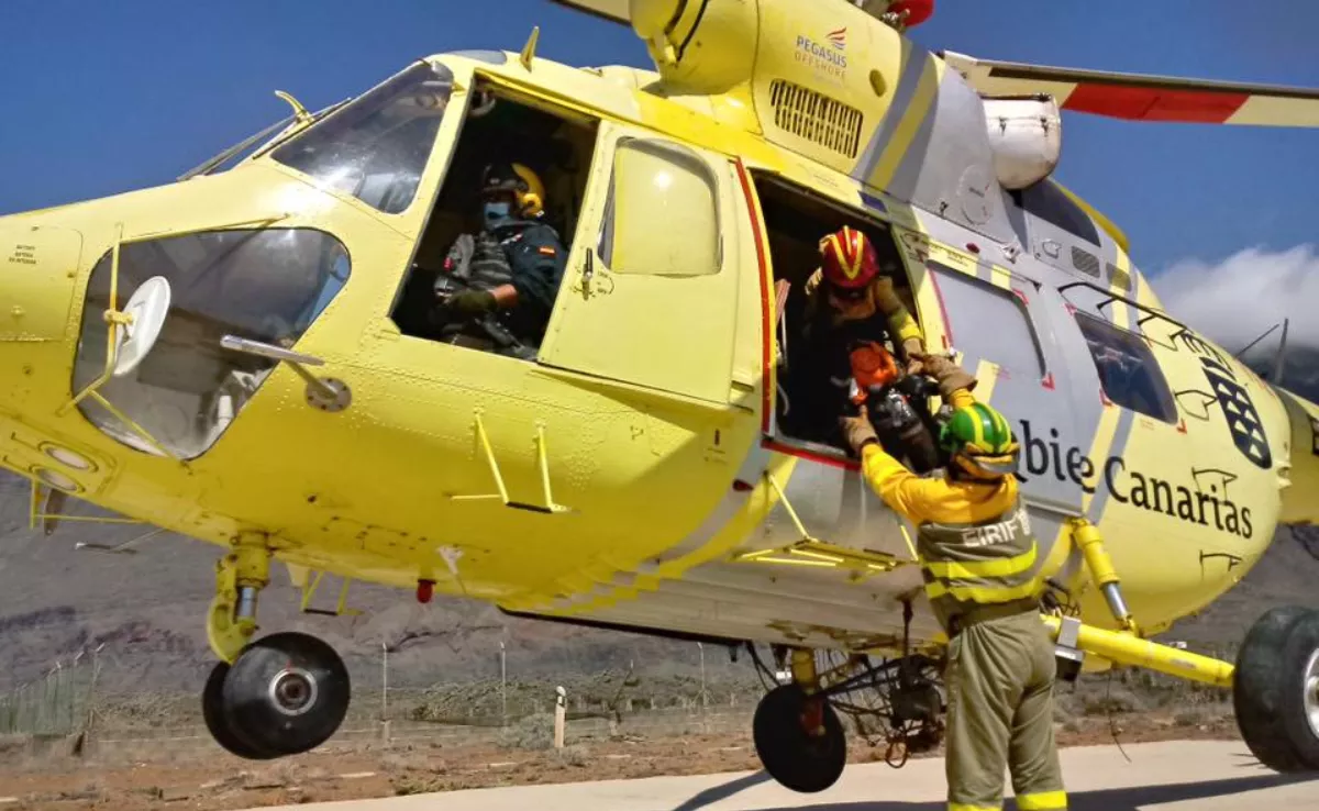 Imagen de archivo de pilotos de EIRIF en El Hierro. / GOBIERNO DE CANARIAS