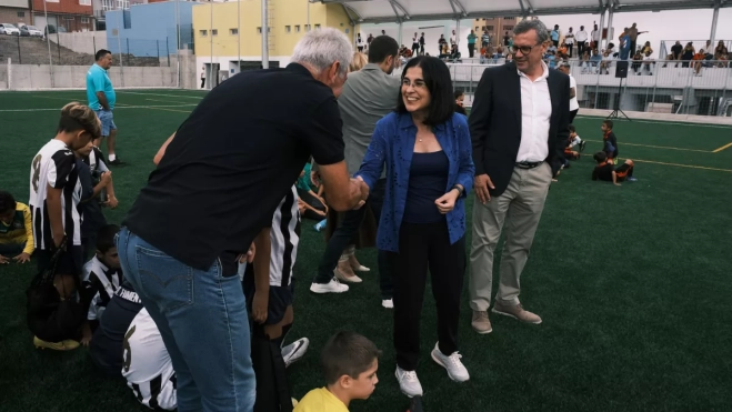 La alcaldesa Carolina Darias junto al concejal de Urbanismo, Mauricio RoqueAYUNTAMIENTO DE LAS PALMAS DE GRAN CANARIA La alcaldesa Carolina Darias junto al concejal de Urbanismo, Mauricio RoqueAYUNTAMIENTO DE LAS PALMAS DE GRAN CANARIA