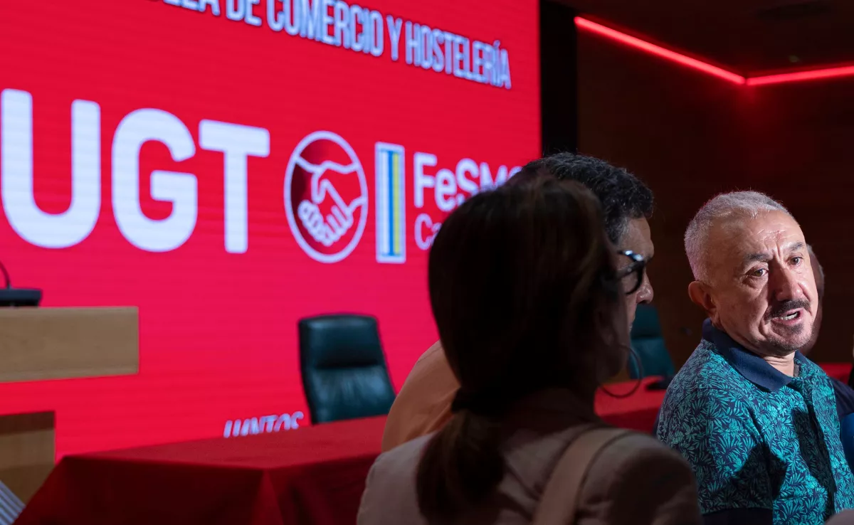 El secretario general de UGT, Pepe Álvarez / EFE - MIGUEL BARRETO