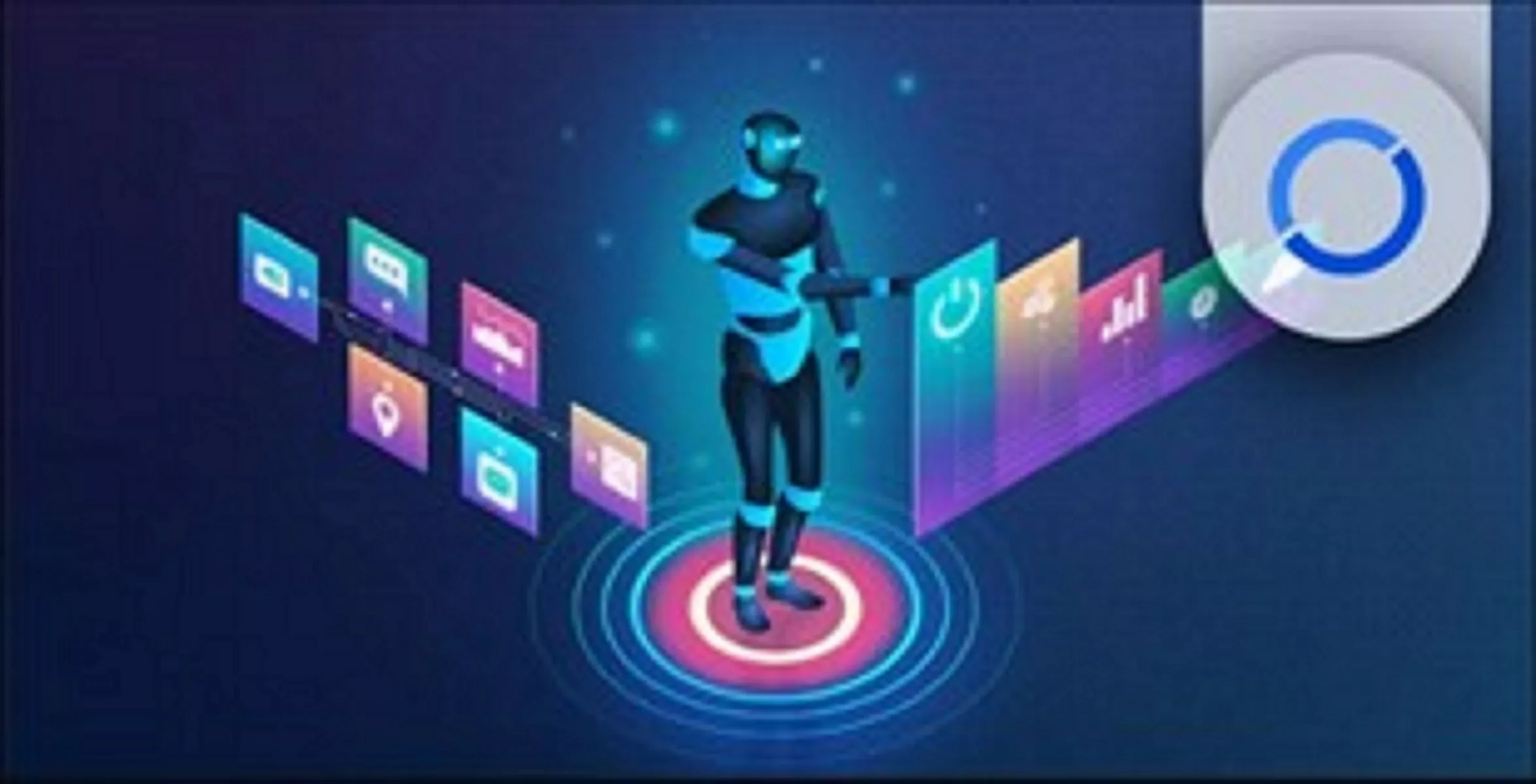 Imagen que representa la automatización de tareas