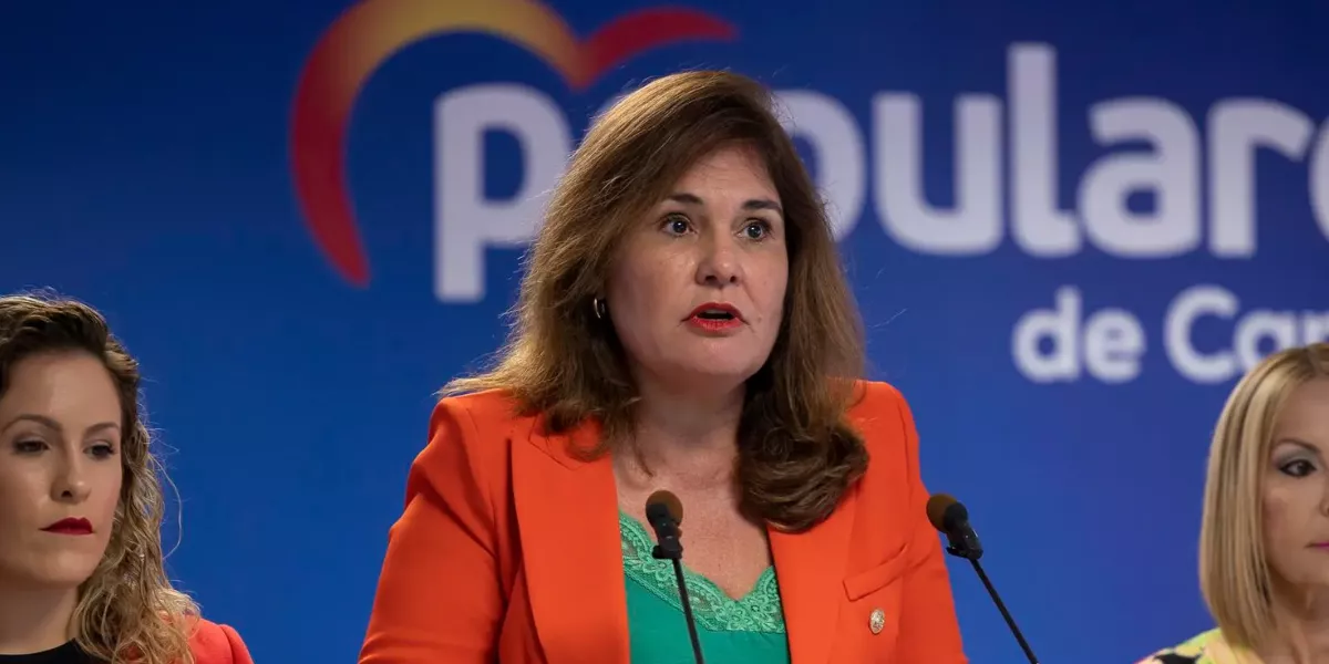 Imagen de Jimena Delgado, la portavoz popular / EFE