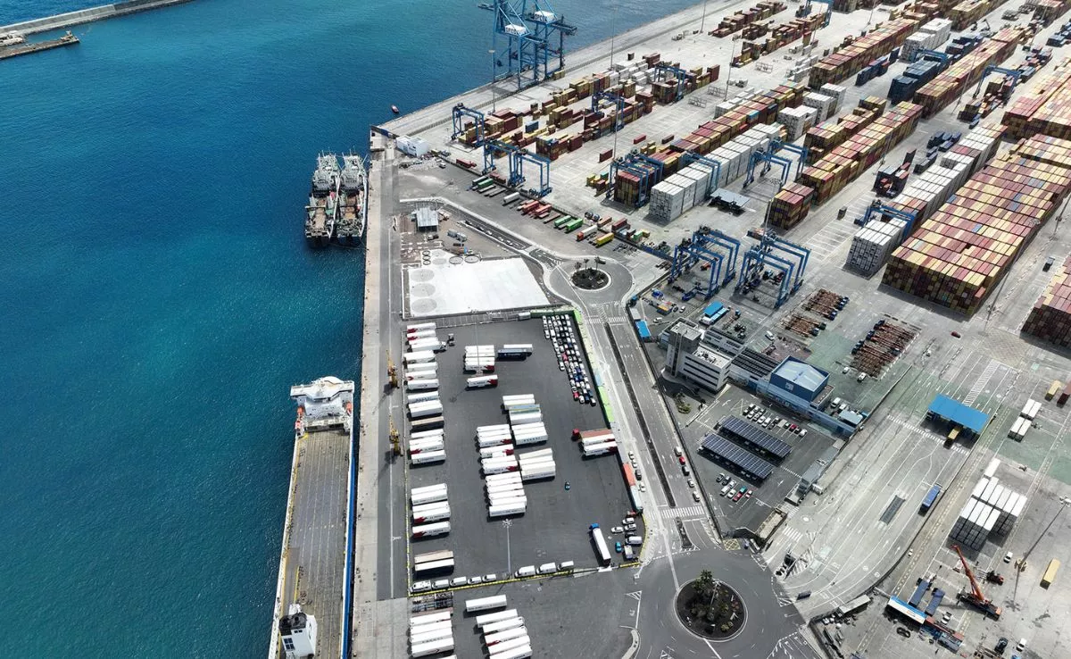 Muelle Cambulloneros Sur, en Las Palmas. /Autoridad Portuaria