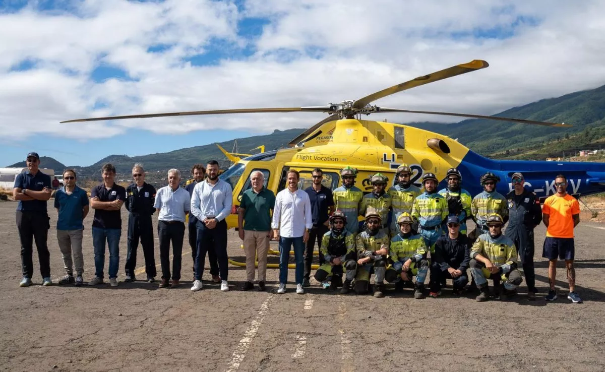 El helicóptero que se unirá al operativo de los EIRIF, un Augusta Westland AW 119 MK2, comúnmente conocido como “Koala”. /Cedida