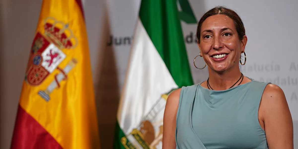 Andalucía, 27082025  La consejera de Inclusión Social, Juventud, Familias e Igualdad, Loles López  JUNTA DE ANDALUCÍA