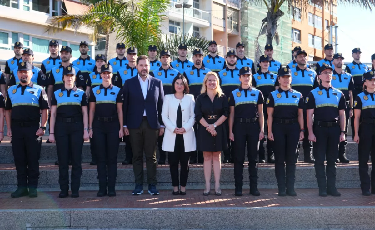 La presentación de los 45 nuevos policías locales / AYUNTAMIENTO DE LAS PALMAS