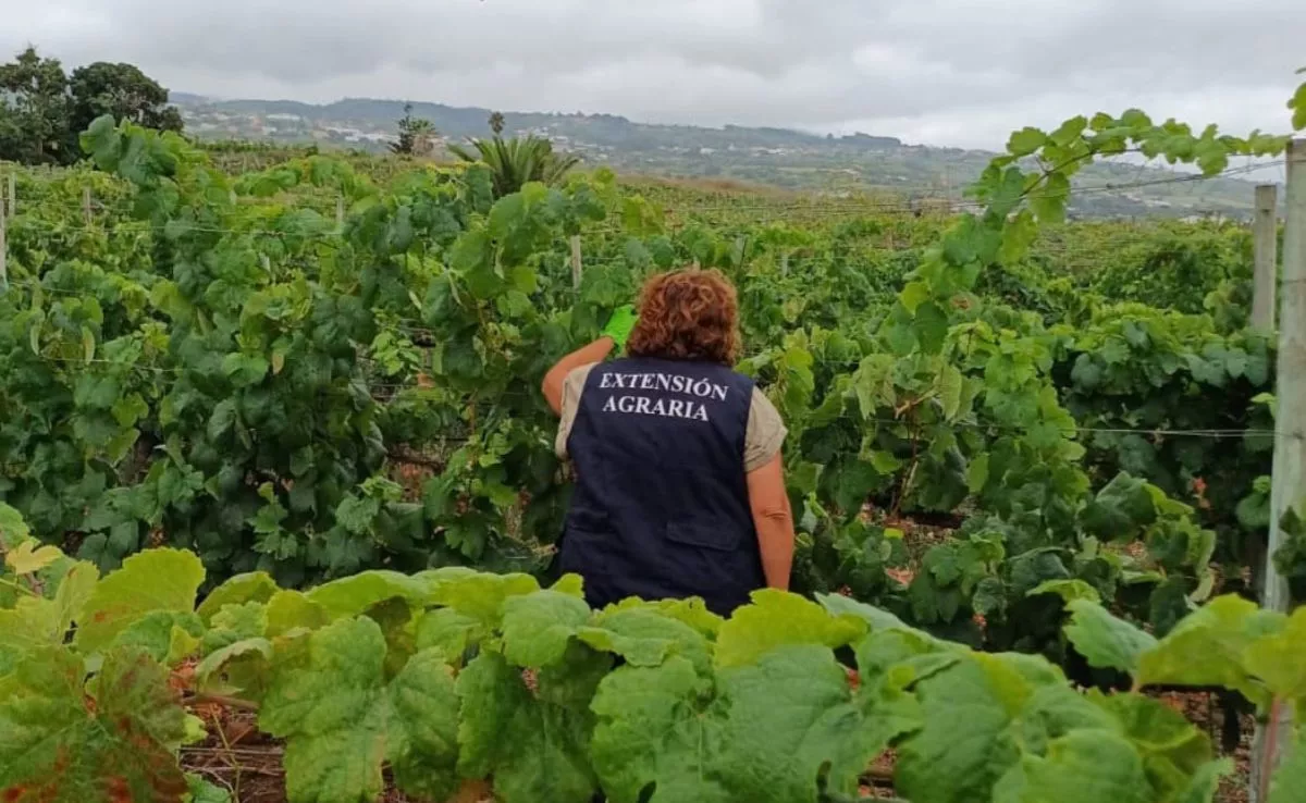 Agente Extensión Agraria. /Cedida