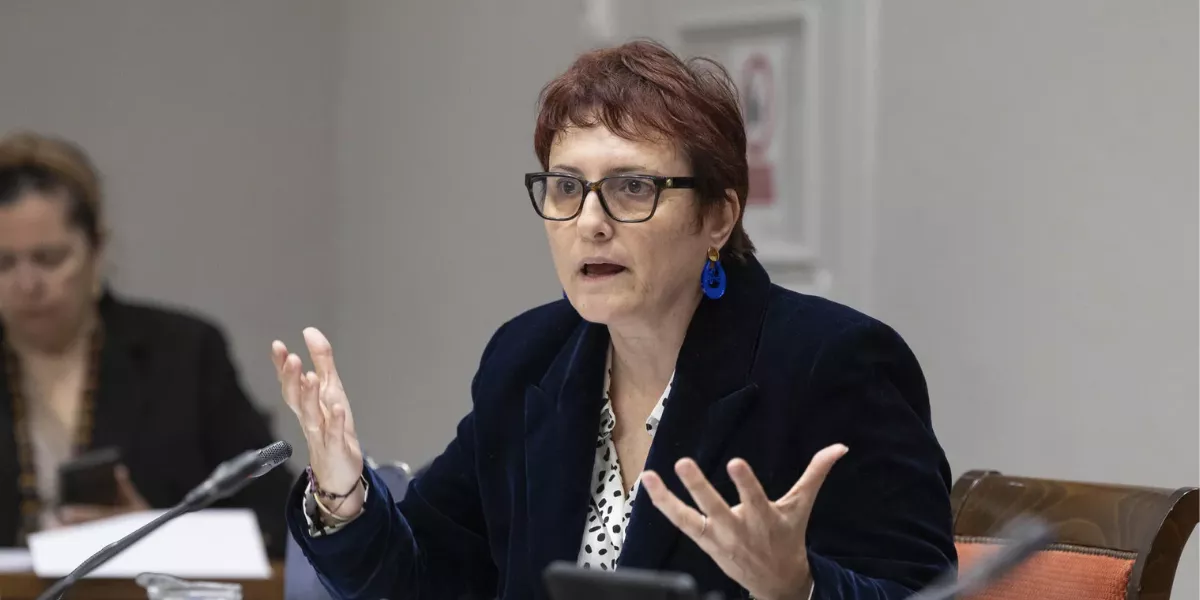 Candelaria Delgado, consejera de Bienestar Social, Igualdad, Juventud, Infancia y Familias del Gobierno de Canarias. /EFE