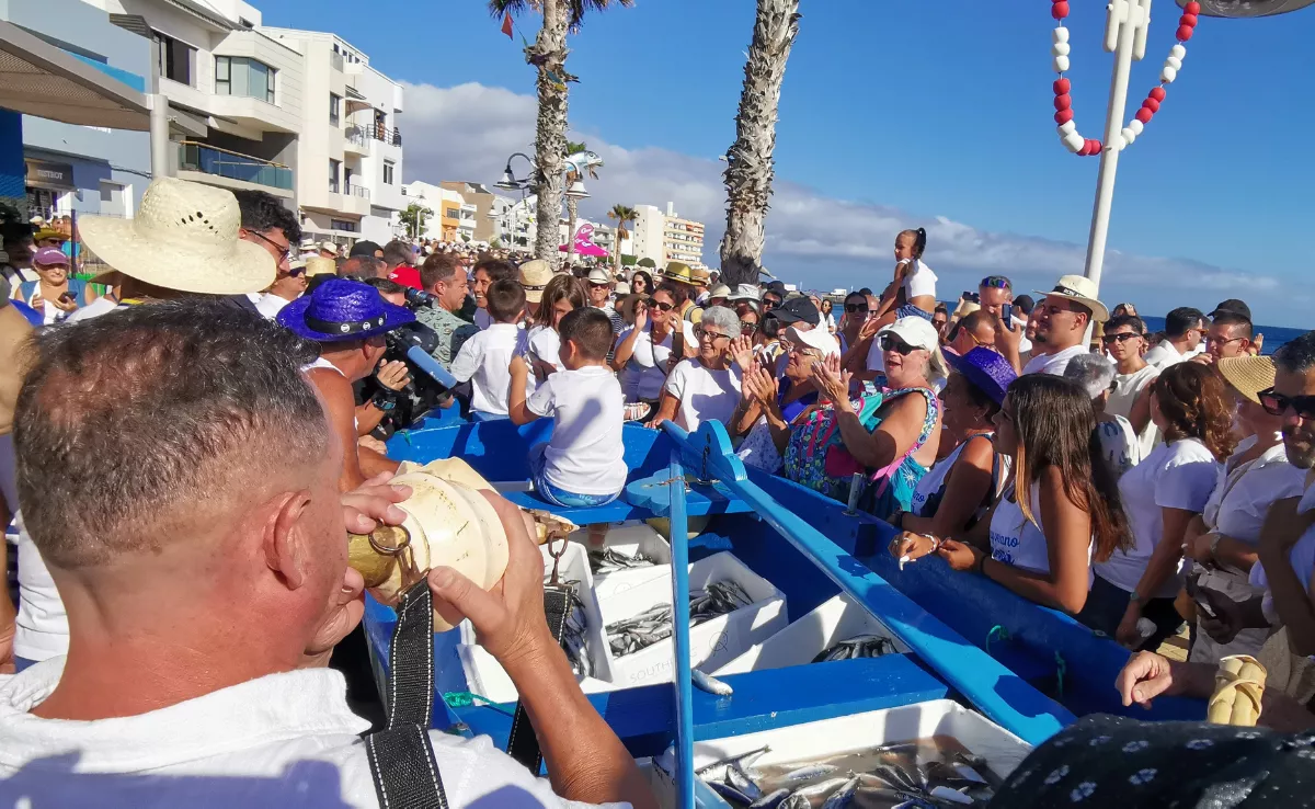 Un momento de La Vará del Pescao en Arinaga / AYUNTAMIENTO DE AGÜIMES