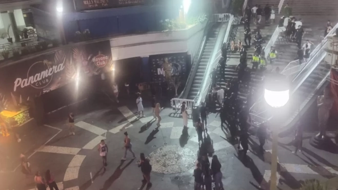 Imagen de la intervención policial en el centro comercial PlazaCEDIDA (1)