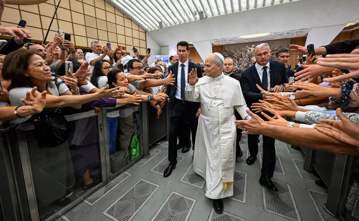 Imagen del papa León / EFE