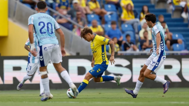 Imagen del partido entre la UD Las Palmas y el Málaga / UD LAS PALMAS