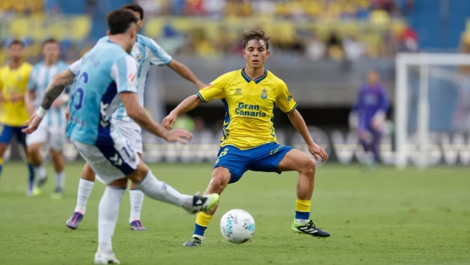 Imagen del partido entre la UD Las Palmas y el Málaga / UD LAS PALMAS Imagen del partido entre la UD Las Palmas y el Málaga / UD LAS PALMAS
