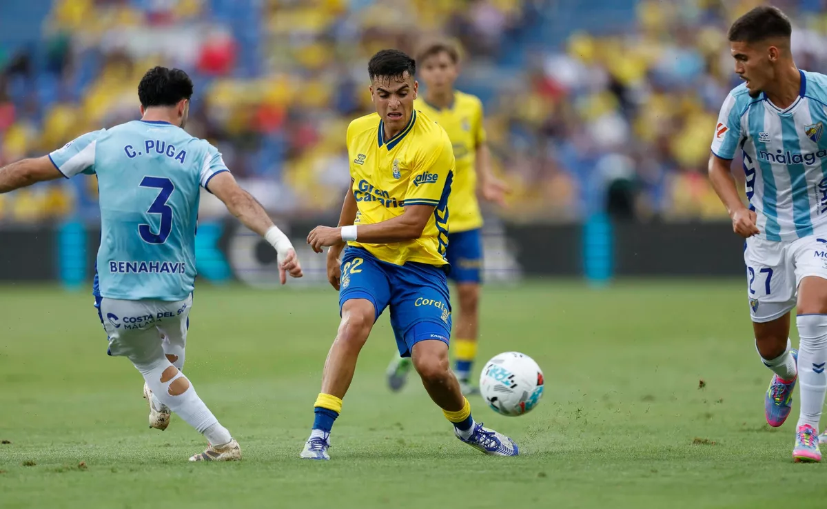 Imagen del partido entre la UD Las Palmas y el Málaga / UD LAS PALMAS